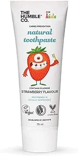 The Humble Co. Natural Toothpaste (STRAWBERRY - KIDS)