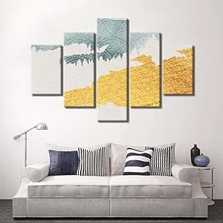 Similarity And More, Canvas Wall Art, Multicolour, Canvas, 5 Pieces, 2X30X60-2X30X80-30X100 Cm By(BPA®)
