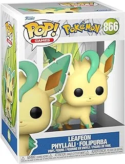 Funko Pop! Games: Pokemon - Leafeon - Collectable Vinyl Figure - Gift Idea - Official Merchandise - Toys for Kids & Adults - Video Games Fans - Model Figure for Collectors and Display