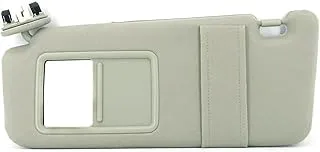 USTAR Beige Sun Visor Compatible with Toyota Camry 2006 2007 2008 2009 2010 2011 with Lights Left Driver Replaces 74320-06800-E0