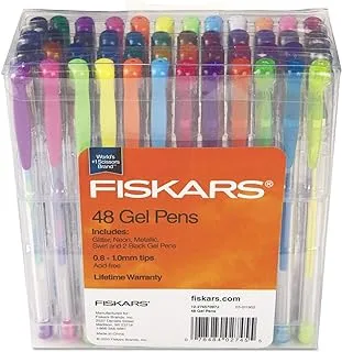 Fiskars 12-27457097J Gel Pen 48-Piece-Set,Assorted