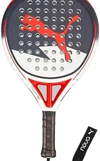 PUMA NOVA Male/Unisex Padel Racket Black- White-Active Red SIZE X