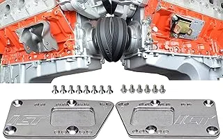 ICT Billet SBC Vehicle to LS Engine - Motor Mount Adapter Plate - Universal Swap Bracket Small Block LS Conversion Adjustable LS1 LS3 LS2 LQ4 LQ9 LS6 L92 L99 L33 LR4 Billet 551628