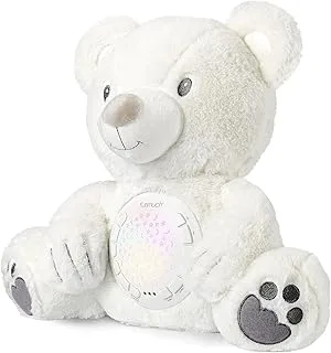 Baybee Teddy Bear Soft Toys for Kids girls with 3 White Noise Modes and 15 Songs | Doll for baby with Night Light Projector, Gifts for Kids - Multicolor