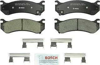 BOSCH BC785 QuietCast Premium Ceramic Disc Brake Pad Set - Compatible With Select Cadillac Escalade; Chevrolet Avalanche, Express, Silverado, Suburban, Tahoe; GMC Savanna, Sierra, Yukon XL