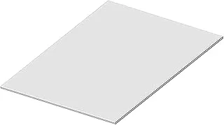 BPA® PVC Foam Board 100×100/100×200/200×300mm Thickness 1-15mm Suitable for Presentations, School, Office and Art Projects,5 pcs 100×100×15mm