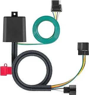 CURT 56346 Vehicle-Side Custom 4-Pin Trailer Wiring Harness, Fits Select Hyundai Santa Fe