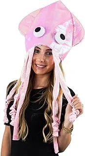 Funny Party Hats Squid Hat - Funny Fun and Crazy Hats in Many Styles