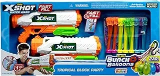 X-Shot Water BOB Tropical Block Party [2 Medium Fast Fill] (x7 BOB)