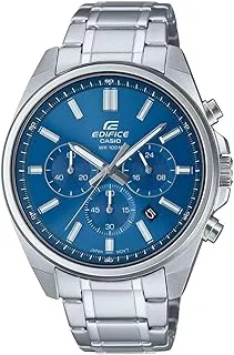 Casio Edifice Men's Watch - EFV-650D-2AVUDF blue Dial, Silver Band