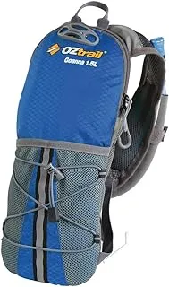 Oztrail Goanna Hydration Pack, 1.5 Litre Capacity, Blue