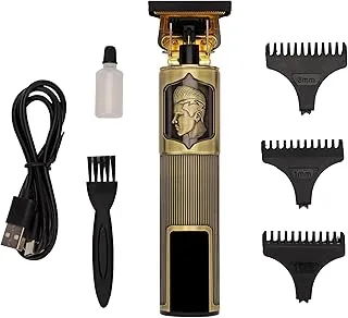 Olsenmark Outliner Hair Clipper- OMTR4110, Hair and Beard Clipper with High Capacity and Fast Charging, Powerful Performance, LED Display