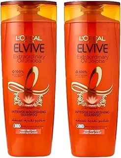 L'Oreal Paris Elvive Extraordinary Oil Shampoo For Dry to Very Dry Hair - 400ml Twin Pack