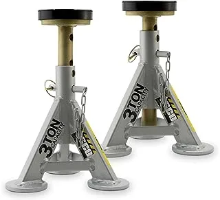 Esco 3 Ton Performance Shorty Low Profile Jack Stands, 1 Pair