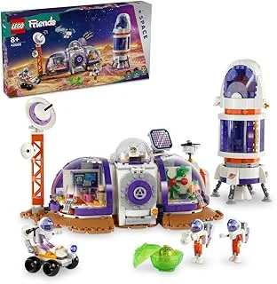 مجموعة ألعاب مكعبات البناء LEGO® Friends Mars Space Base and Rocket 42605؛ ألعاب للأولاد والبنات والأطفال (981 قطعة)