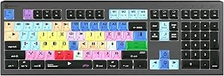 لوحة مفاتيح LogicKeyboard مصممة لـ Avid Media Composer المتوافقة مع نظام التشغيل Mac Os- LKBU-MCOM4-AMBH-US