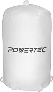 حقيبة تجميع الغبار POWERTEC 70333، 19-5/8 بوصة × 31 بوصة، فلتر 1 ميكرون