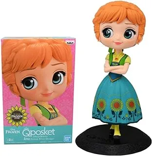 Banpresto Q Posket Disney Princess Anna Fever Design Figurine, Version A