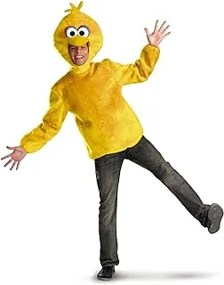 Disguise 50631D Big Bird Adult Costume Sesame Street Sized, Yellow, XL