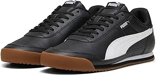 Turin, Male/Unisex Low Boot,PUMA Black-PUMA White-PUMA Silver, 41 EU