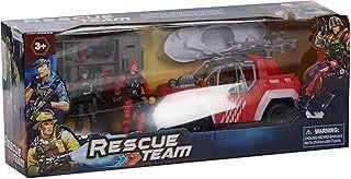 Rescue Series Fire Fighting Raft Toy Set for Kids