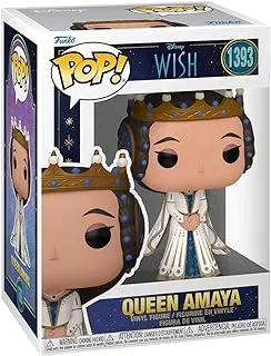 Funko Pop! Vinyl: Disney Wish - Queen Amaya - Collectable Vinyl Figure - Gift Idea - Official Merchandise - Toys for Kids & Adults - Movies Fans - Model Figure for Collectors and Display