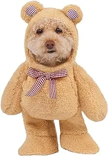 Rubie's Walking Teddy Bear Pet Costume, Medium