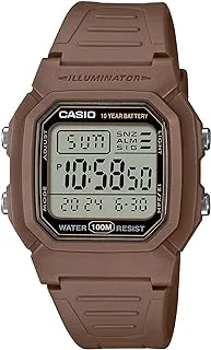 Casio Digital Resin Band W-800H-5AVDF