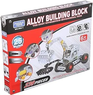 Digger Building Toy For Kids, 239 Pieces - Multi Color