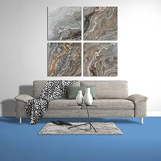 Soil Play Ground, Canvas wall art, Grey, Canvas, 4 Pieces, 40 x 40 By(BPA®)