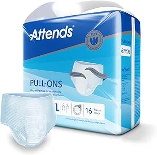 Attends Pull-Ons 6 XL | Disposable Pants for Incontinence | Pack of 16