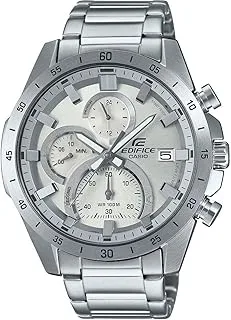 Casio Edifice Men's Watch - EFR-571MD-8AVUDF White Dial, Silver Band