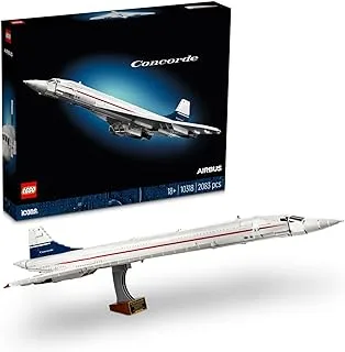 LEGO® Icons Concorde 10318 Building Blocks Toy Set (2,083 Pieces)