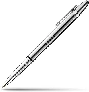 Fisher Space Pen Chrome Bullet Space Pen with Clip, Clamshell (S400CL)