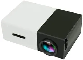 YG300 400LM Portable Mini Home Theater LED Projector with Remote Controller, Support HDMI, AV, SD, USB Interfaces