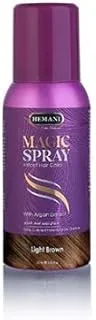 Hemani Magic Spray Instant Hair Color - Light Brown - 75ml