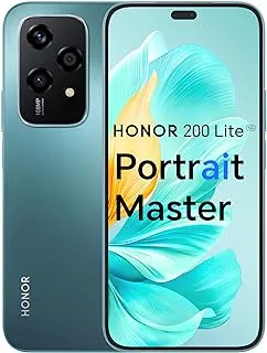 HONOR 200 Lite 5G Dual SIM Cyan Lake 16GB (8+8GB Extended) RAM + 256GB With FREE Honor X5e Earbuds & 6 Month Screen Protection - Middle East Version