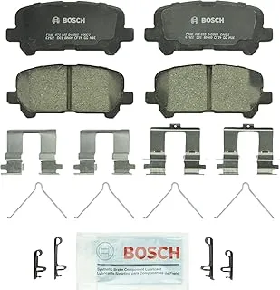 BOSCH BC1585 QuietCast Premium Ceramic Disc Brake Pad Set - Compatible With Select Honda Pilot; REAR