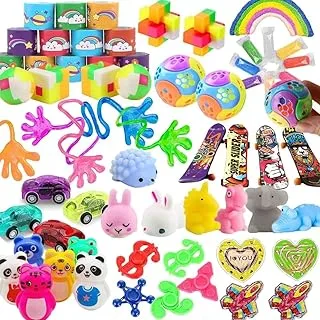 Bellsberry 52 Pcs Party Favors for Kids 4-8, Birthday Gift Toys, Stocking Stuffers, Treasure Prize Box Toys, Carnival Prizes, School Classroom Rewards, Pinata Stuffers, Goodie Bags Filler for Toddlers