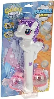 Galaxy Bubble Unicorn Bubble Blaster with Wings