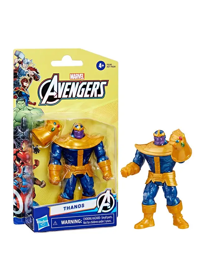 MARVEL Avengers Epic Hero Series Thanos Deluxe Action Figure, 4-Inch-Scale, Super Hero Toys for Kids 4 and Up