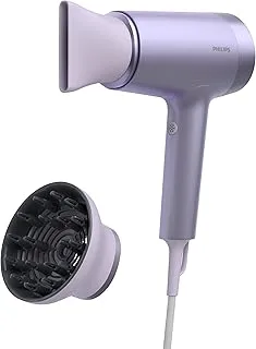 Philips 7000 Series Hair Dryer with 4 minutes fast drying result, Metallic Lilac - BHD720/13