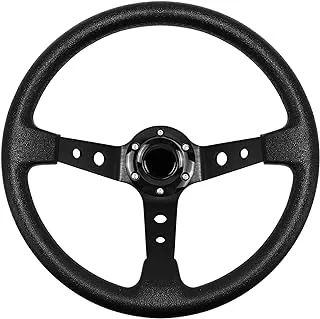 MOTAFAR Universal Racing Steering Wheel, Gaming Steering Wheel 13.6