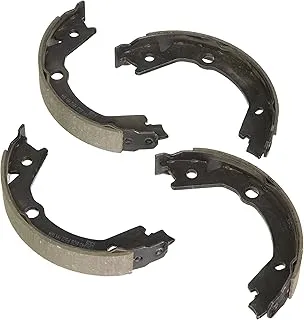 Bosch BS845 Blue Drum Parking Brake Shoe Set for Hyundai: 2007-10 Elantra, 2007-10 Sonata, 2005-09 Tucson; Kia: 2005-10 Sportage - REAR