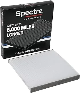 Spectre Essentials Cabin Air Filter: Premium Cabin Filter, Lasts Up To 6,000 Miles Longer: Compatible with Select 2000-2014 TOYOTA/SUBARU/MITSUBISHI/LEXUS Vehicle Models, SPC-2002