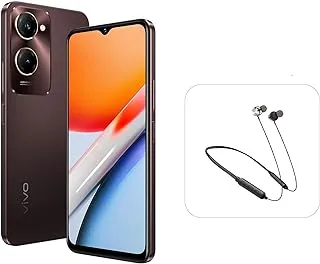 vivo Y18 4G (Mocha Brown, 6+6GB RAM, 128GB) | 6.56 Inch Display | 90 Hz | 50MP Rear Camera | Super Night Mode | IP54 Dust & Water Resistance | 1TB Memory Expansion | Bundle Included: Neck Band