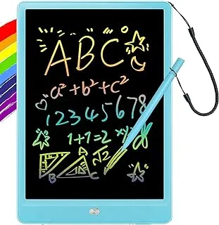 AMERTEER Lcd Writing Tablet for Kids | Doodle Board | 10 Inch Colorful Erasable Drawing Pad for Kids | Electronic Writing Tablet with Stylus | Educational and Learning Gift Doodle Pad for Kids