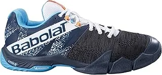 Mens Babolat Movea Men Acacia/Blue Curacao Men Padel Shoes, Color Acacia/Blue Curacao, Size 41