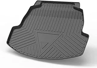 Corolla Sedan Cargo Mat - Compatible with 2020 2021 2022 2023 Toyota Corolla Sedan，All Weather Tech Rear Cargo Liners Trunk Tray Floor mats,3D Waterproof Durable Odorless TPO Accessories Custom-Fit