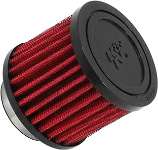 K&N Vent Air Filter/Breather: High Performance, Premium, Washable, Replacement Engine Filter: Flange Diameter: 1.5 In, Filter Height: 2.5 In, Flange Length: 0.625 In, Shape: Breather, 62-1450